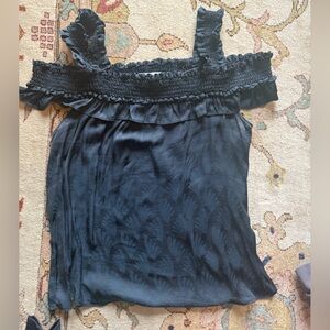 Anthropologie Black Medium Top